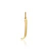ITI NYC Old Standard in 14K Gold (17-25mm) (100% Polished with Bail)