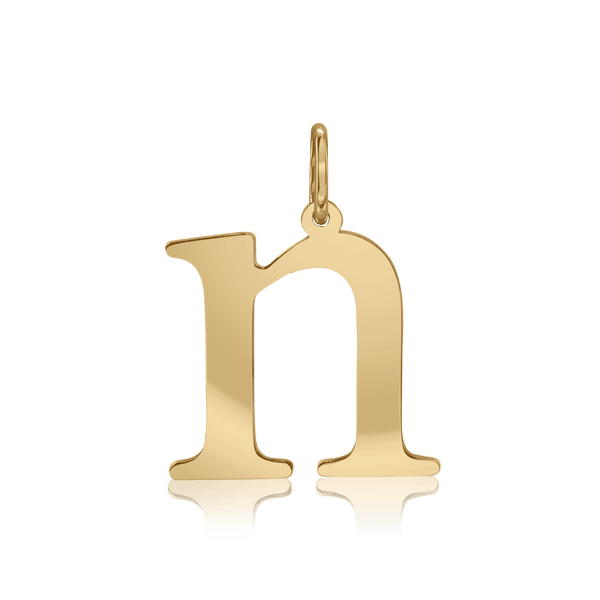 ITI NYC Old Standard in 14K Gold (17-25mm) (100% Polished with Bail)