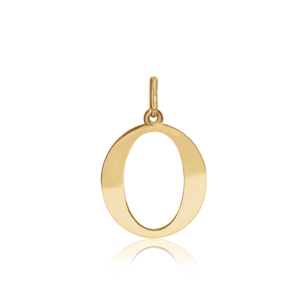 ITI NYC Old Standard in 14K Gold (17-25mm) (100% Polished with Bail)