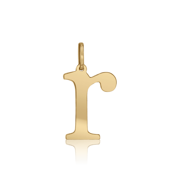 ITI NYC Old Standard in 14K Gold (17-25mm) (100% Polished with Bail)