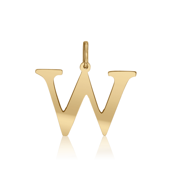 ITI NYC Old Standard in 14K Gold (17-25mm) (100% Polished with Bail)