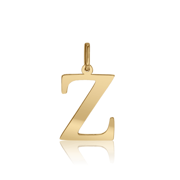 ITI NYC Old Standard in 14K Gold (17-25mm) (100% Polished with Bail)