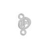 Old English Initials with 2 Jump Rings (4.25 mm)