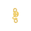 Old English Initials with 2 Jump Rings (4.25 mm)