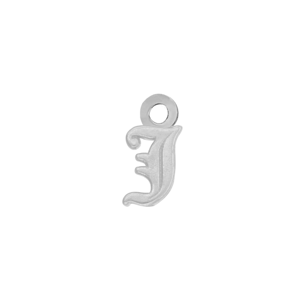 Old English Initials with 1 Jump Ring (4.25 mm)