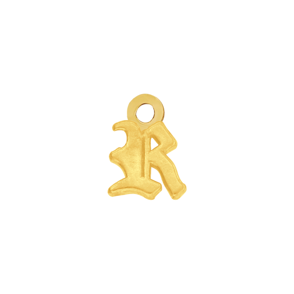 Old English Initials with 1 Jump Ring (4.25 mm)