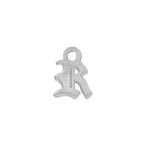 Old English Initials with 1 Jump Ring (4.25 mm)