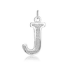 ITI NYC Pro Caption Bold with Beaded Design in Sterling Silver (15mm) (100% Polished with Bail)