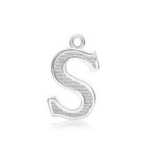 Load image into Gallery viewer, ITI NYC Pro Caption Bold with Beaded Design in Sterling Silver (15mm) (100% Polished with Bail)
