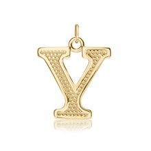 Load image into Gallery viewer, ITI NYC Pro Caption Bold with Beaded Design in Sterling Silver (15mm) (100% Polished with Bail)
