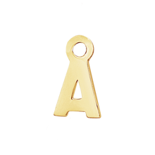 Load image into Gallery viewer, Block Initials with 1 Jump Ring (11 mm)
