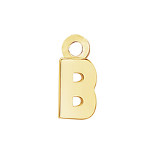 Load image into Gallery viewer, Block Initials with 1 Jump Ring (11 mm)
