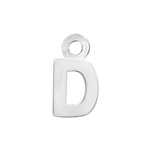 Load image into Gallery viewer, Block Initials with 1 Jump Ring (11 mm)
