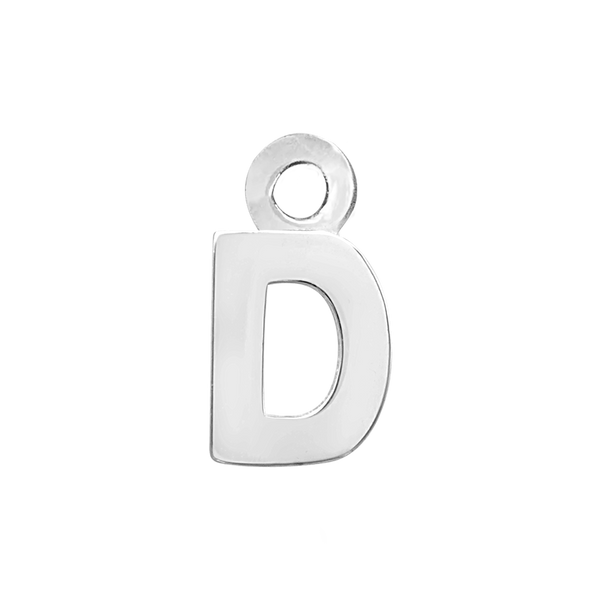 Block Initials with 1 Jump Ring (11 mm)