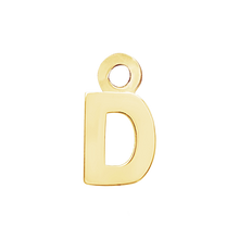 Load image into Gallery viewer, Block Initials with 1 Jump Ring (11 mm)
