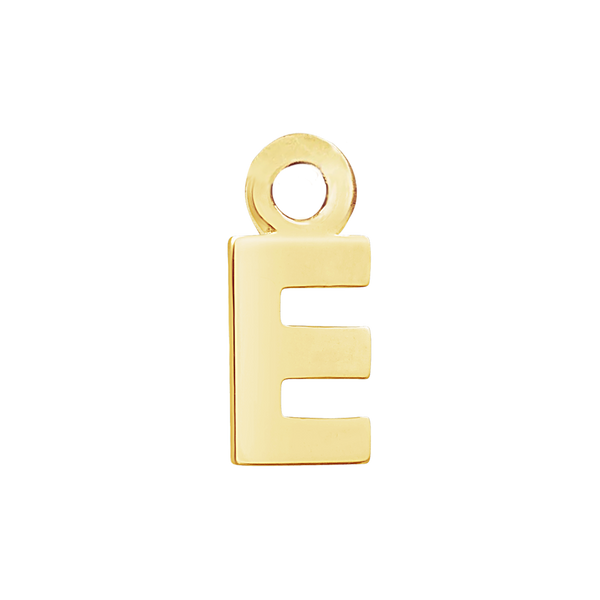Block Initials with 1 Jump Ring (11 mm)