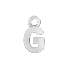 Load image into Gallery viewer, Block Initials with 1 Jump Ring (11 mm)
