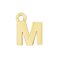 Load image into Gallery viewer, Block Initials with 1 Jump Ring (11 mm)
