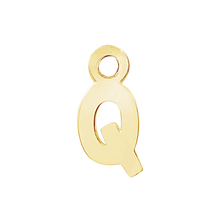 Load image into Gallery viewer, Block Initials with 1 Jump Ring (11 mm)
