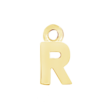 Load image into Gallery viewer, Block Initials with 1 Jump Ring (11 mm)
