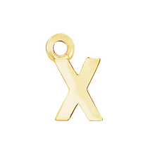 Load image into Gallery viewer, Block Initials with 1 Jump Ring (11 mm)
