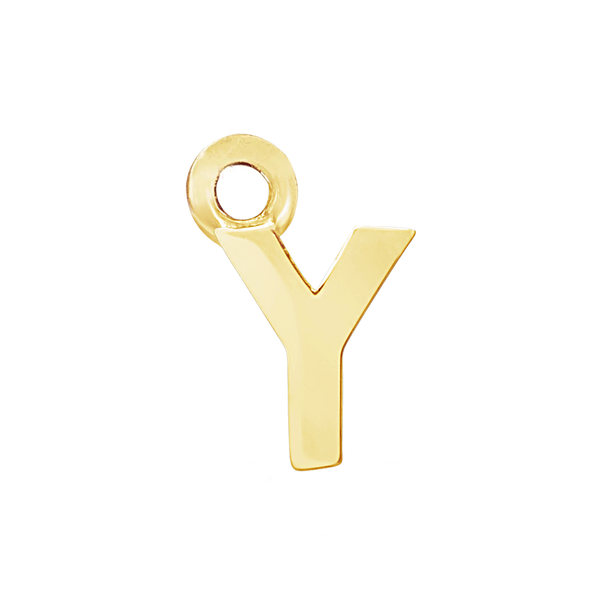 Block Initials with 1 Jump Ring (11 mm)