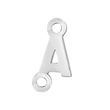 Load image into Gallery viewer, Block Initials with 2 Jump Rings (11 mm)
