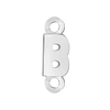 Block Initials with 2 Jump Rings (11 mm)