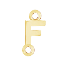 Load image into Gallery viewer, Block Initials with 2 Jump Rings (11 mm)
