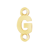 Block Initials with 2 Jump Rings (11 mm)