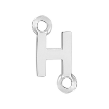 Load image into Gallery viewer, Block Initials with 2 Jump Rings (11 mm)
