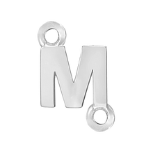 Load image into Gallery viewer, Block Initials with 2 Jump Rings (11 mm)
