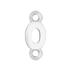 Block Initials with 2 Jump Rings (11 mm)
