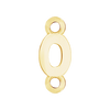 Block Initials with 2 Jump Rings (11 mm)
