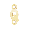 Block Initials with 2 Jump Rings (11 mm)