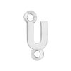 Block Initials with 2 Jump Rings (11 mm)