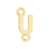 Block Initials with 2 Jump Rings (11 mm)