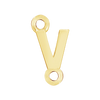 Block Initials with 2 Jump Rings (11 mm)