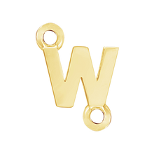 Load image into Gallery viewer, Block Initials with 2 Jump Rings (11 mm)
