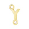 Block Initials with 2 Jump Rings (11 mm)