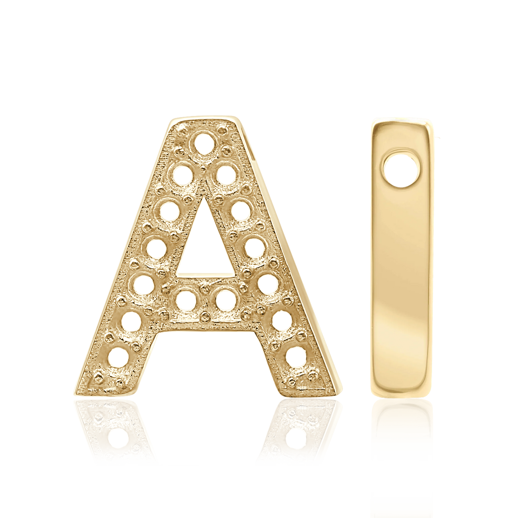 ITI NYC Campton Extra Bold Slider in 14K Gold (12.5mm) (100% Polished)