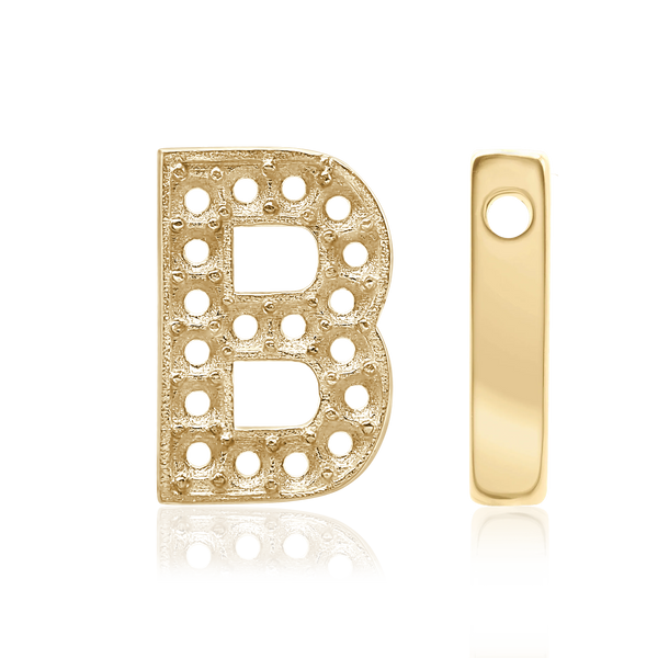 ITI NYC Campton Extra Bold Slider in 14K Gold (12.5mm) (100% Polished)