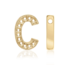 Load image into Gallery viewer, ITI NYC Campton Extra Bold Slider in 14K Gold (12.5mm) (100% Polished)

