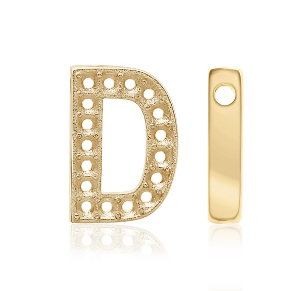 ITI NYC Campton Extra Bold Slider in 14K Gold (12.5mm) (100% Polished)