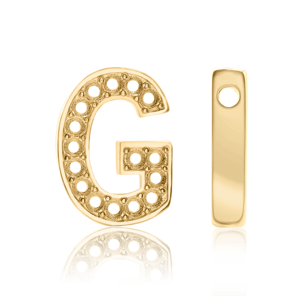 ITI NYC Campton Extra Bold Slider in 14K Gold (12.5mm) (100% Polished)