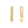 ITI NYC Campton Extra Bold Slider in 14K Gold (12.5mm) (100% Polished)