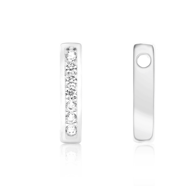 ITI NYC Campton Extra Bold Slider in Sterling Silver (12.5mm) (100% Polished)