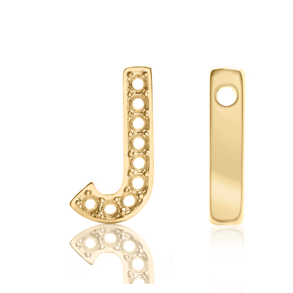 ITI NYC Campton Extra Bold Slider in 14K Gold (12.5mm) (100% Polished)