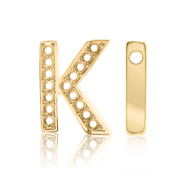ITI NYC Campton Extra Bold Slider in 14K Gold (12.5mm) (100% Polished)