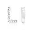 ITI NYC Campton Extra Bold Slider in Sterling Silver (12.5mm) (100% Polished)